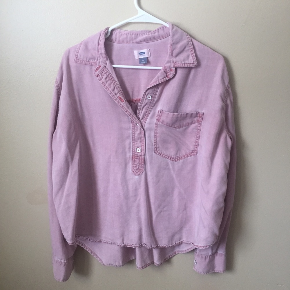 Oversized Denim Shirt